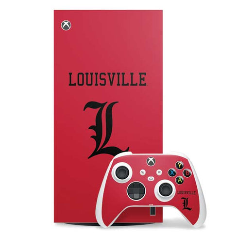University of Louisville Cardinals Xbox Series X Skins